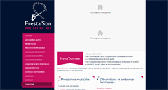 Desktop Screenshot of prestason.com